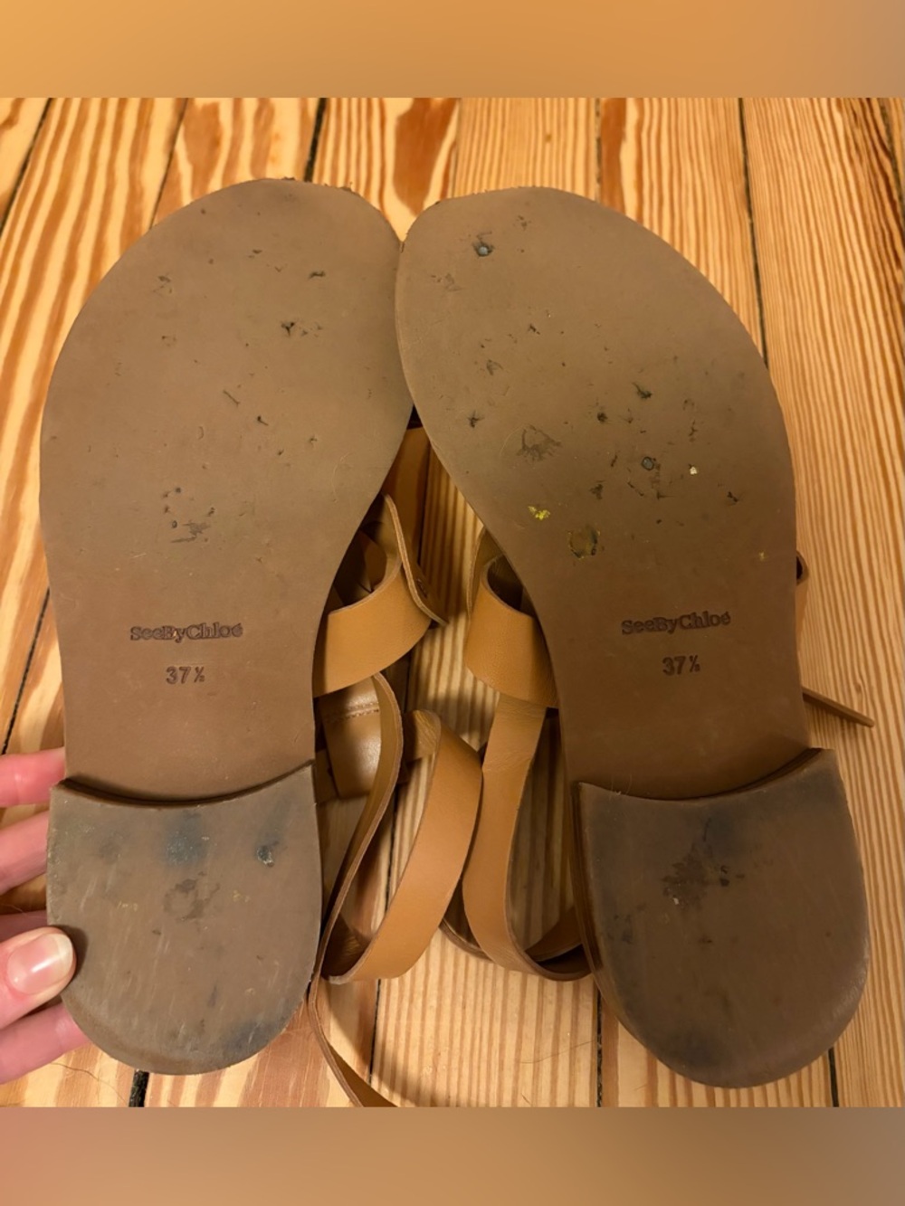 See By Chloe sandals 37.5 - Picture 8 of 9